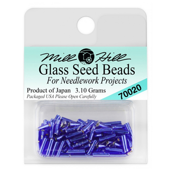 Mill Hill 70020 Royal Blue Bugle Bead Sm MAIN