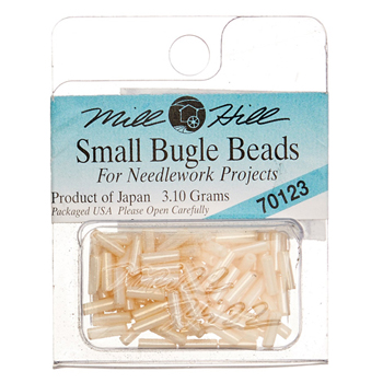 Mill Hill 70123 Cream Bugle Beads Sm MAIN