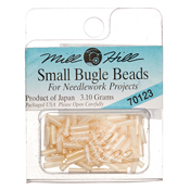Mill Hill 70123 Cream Bugle Beads Sm THUMBNAIL