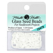 Mill Hill 70479 White Bugle Bead Sm THUMBNAIL