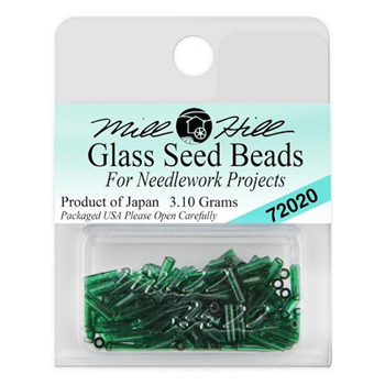 Mill Hill 72020 Creme de Mint Bugle Bead Sm MAIN
