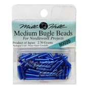 Mill Hill 80020 Royal Blue Bugle Bead Med THUMBNAIL