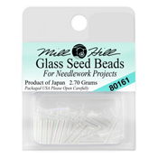 Mill Hill 80161 Crystal Bugle Bead Med THUMBNAIL