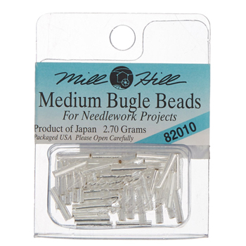 Mill Hill 82010 Ice Bugle Bead Med MAIN