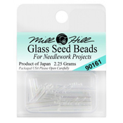 Mill Hill 90161 Crystal Bugle Beads Large THUMBNAIL