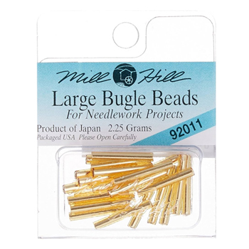 Mill Hill 92011 Victorian Gold Bugle Bead Large MAIN