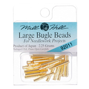 Mill Hill 92011 Victorian Gold Bugle Bead Large THUMBNAIL