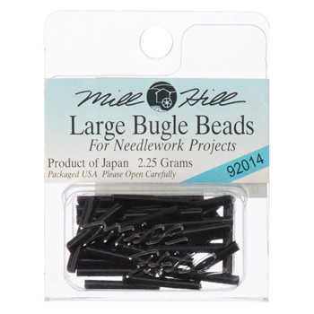 Mill Hill 92014 Black Bugle Beads Large MAIN