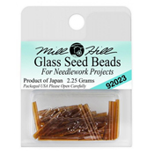 Mill Hill 92023 Root Beer Bugle Beads Large THUMBNAIL