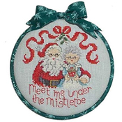 Sue Hillis Designs - Hoop De Doo - Mistletoe THUMBNAIL
