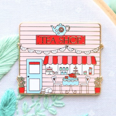 Flamingo Toes Needle Minder - Main Street Tea Shop MAIN