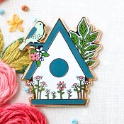 Flamingo Toes Needle Minder - Melody Lane Birdhouse THUMBNAIL