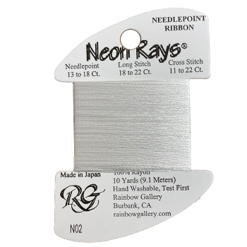 Rainbow Gallery Neon Rays - N02 White MAIN