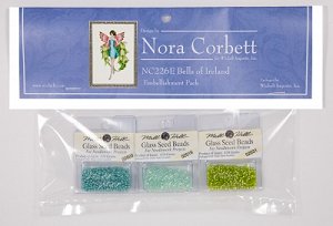 Nora Corbett - Pixie Blossoms Collection - Bells of Ireland Embellishment Pack MAIN