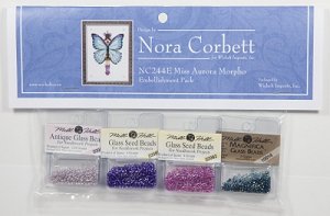 Nora Corbett - Butterfly Misses - Miss Aurora Morpho Embellishment Pack MAIN