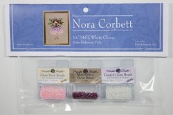 Nora Corbett - Poison Pixies - White Clover Embellishment Pack MAIN