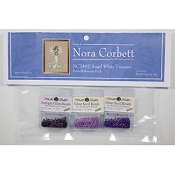 Nora Corbett - Poison Pixies - Angel White Trumpet Embellishment Pack THUMBNAIL