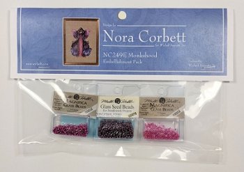 Nora Corbett - Poison Pixies - Monkshood Embellishment Pack MAIN