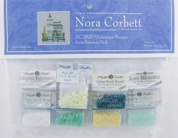 Nora Corbett - Holiday Village - The Victorian House Embellishment Pack MAIN