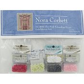 Nora Corbett - Holiday Village - The Pink Edwardian House Embellishment Pack THUMBNAIL