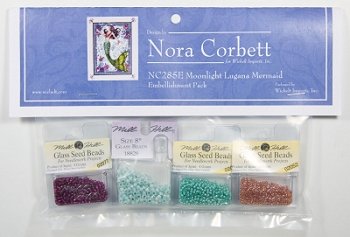 Nora Corbett - Moonlight Lugana Mermaid Embellishment Pack MAIN