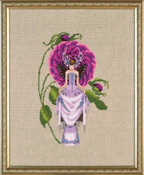 Nora Corbett - Leafy Cabbage Rose MAIN