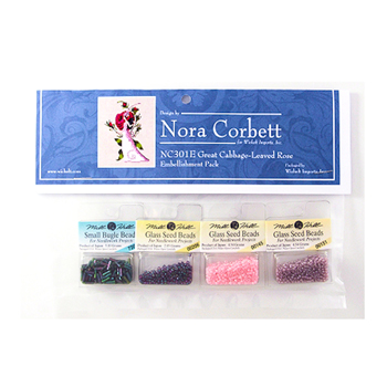 Nora Corbett - Great Cabbage - Leaved Rose Embellishment Pack MAIN