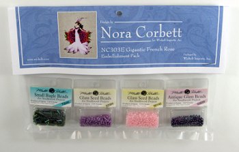 Nora Corbett - Gigantic French Rose Embellishment Pack MAIN