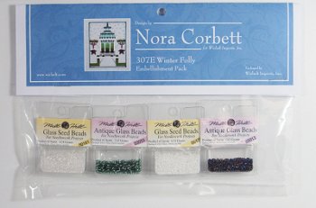 Nora Corbett - Winter Greenhouses - Winter Folly Embellishment Pack MAIN