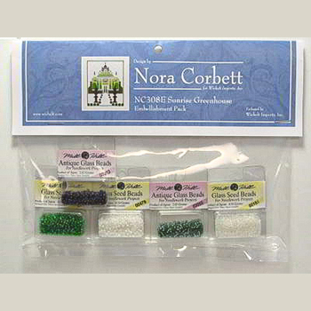 Nora Corbett - Winter Greenhouses - Sunrise Greenhouse Embellishment Pack MAIN