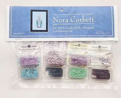 Nora Corbett - South Pacific Mermaid Embellishment Pack MAIN