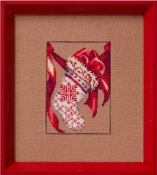 Nora Corbett - Red Ribbon Stocking THUMBNAIL