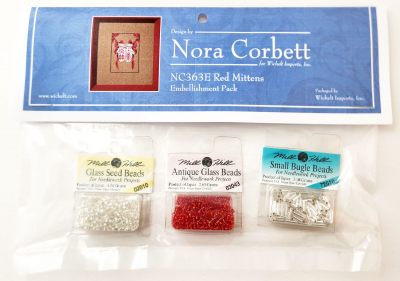 Nora Corbett - Red Mittens Embellishment Pack MAIN