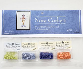 Nora Corbett - Belize Mermaid Embellishment Pack MAIN