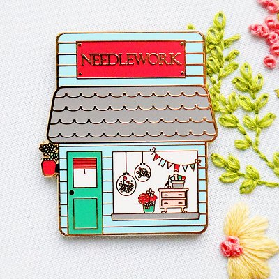 Flamingo Toes Needle Minder - Main Street Needlework Shop MAIN