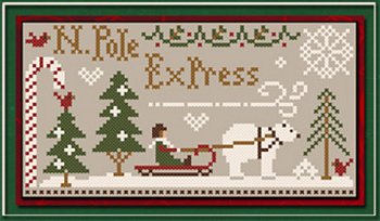 Little House Needleworks - North Pole Express Chart Pack MAIN