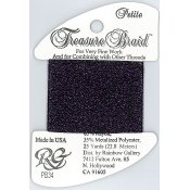 Rainbow Gallery Petite Treasure Braid PB34 Deep Purple THUMBNAIL