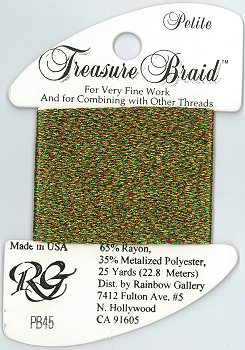 Rainbow Gallery Petite Treasure Braid PB45 Christmas MAIN