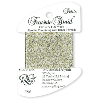 Rainbow Gallery Petite Treasure Braid PB54 Vatican Gold MAIN