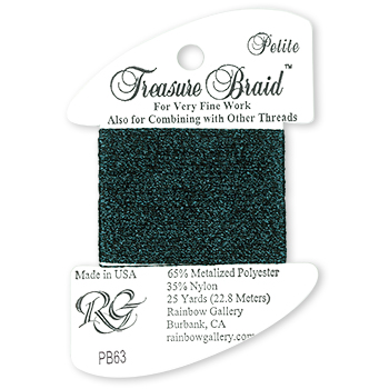 Rainbow Gallery Petite Treasure Braid PB63 Deep Midnight Blue MAIN