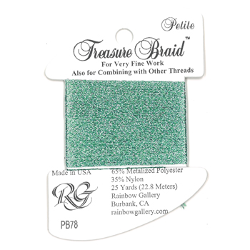 Rainbow Gallery Petite Treasure Braid PB78 Tropical Tide MAIN