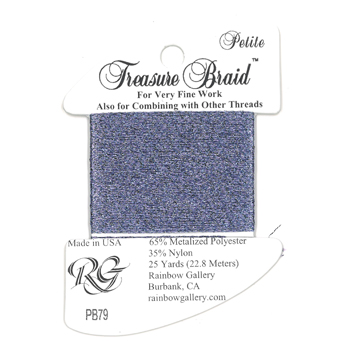 Rainbow Gallery Petite Treasure Braid PB79 Purple Twilight MAIN