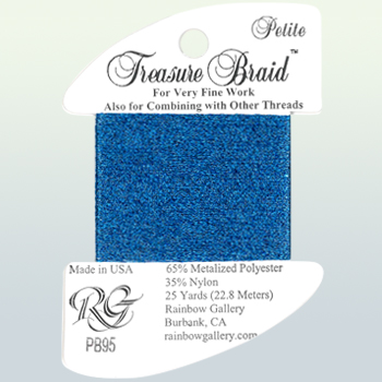 Rainbow Gallery Petite Treasure Braid PB95 Blue Oasis MAIN