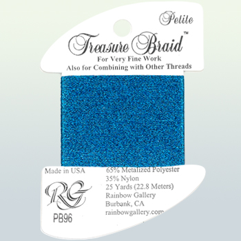 Rainbow Gallery Petite Treasure Braid PB96 Caribbean MAIN