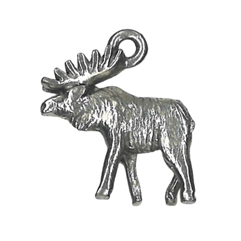 Charm Elk Silver MAIN