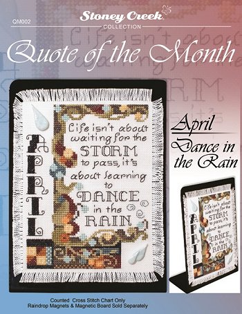 Quote of the Month - April (Dance in the Rain) MAIN