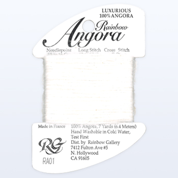 Rainbow Gallery Rainbow Angora RA01 White MAIN