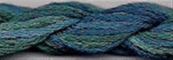 Dinky Dyes Silk Thread - 163 Blue Groper MAIN
