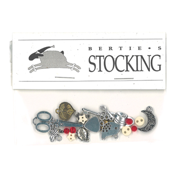 Shepherd's Bush - Bertie's Stocking Embellishment Pack MAIN