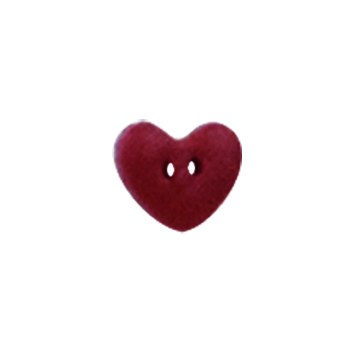 Button - Rose Heart, Small MAIN